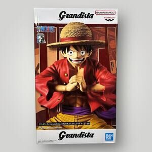 One Piece Figure Grandista Monkey D Luffy Bandai